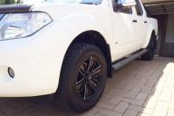 NISSAN NAVARA ROK SATIN BLACK PIPED